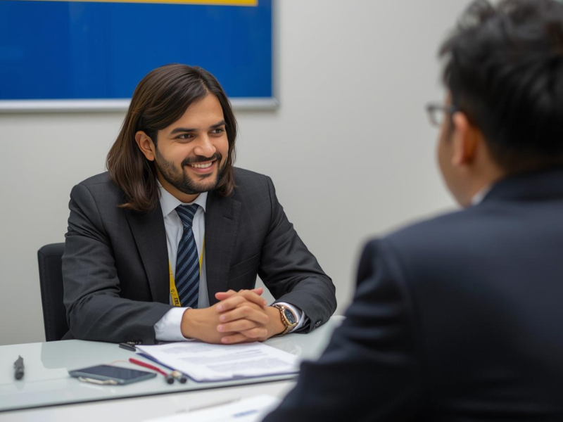 LIC Agent and Customer